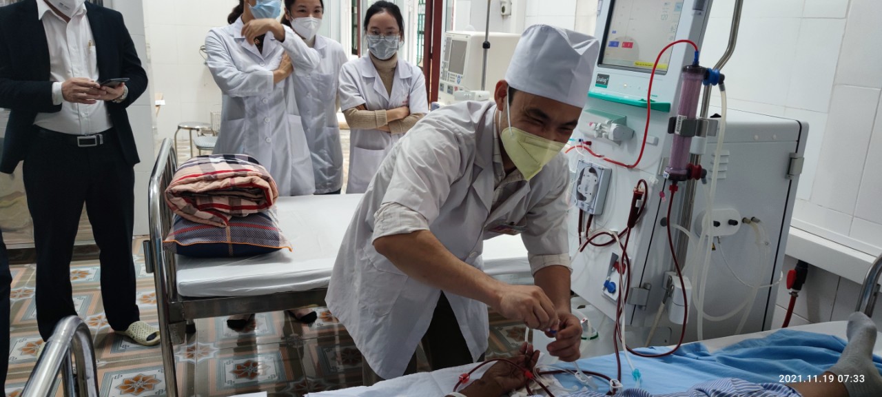 KHOA HỒI SỨC CẤP CỨU- THẬN NHÂN TẠO TRUNG TÂM Y TẾ HUYỆN LỤC NAM