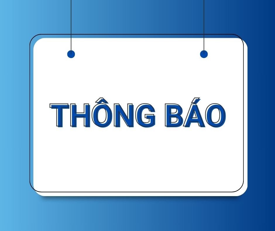 Thông báo về việc kết thúc hợp đồng thực hành chuyên môn Dược